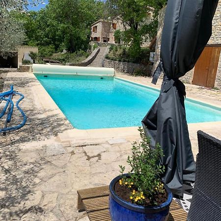 Font Nouvelle Maison De Charme Drome Provencale, 6 Ou 10 Personnes Avec Piscine Plaisians Εξωτερικό φωτογραφία