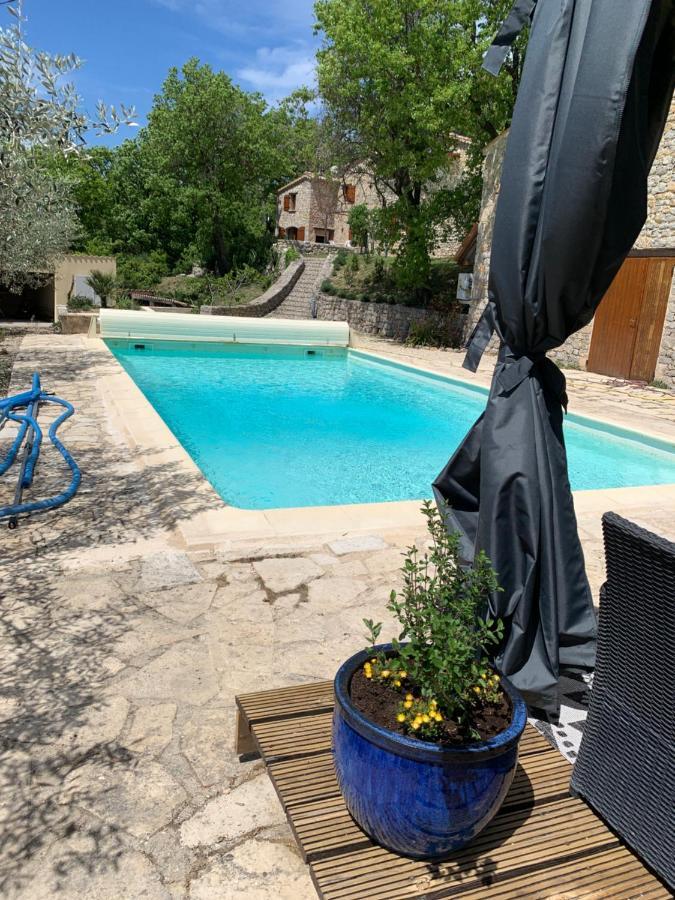 Font Nouvelle Maison De Charme Drome Provencale, 6 Ou 10 Personnes Avec Piscine Plaisians Εξωτερικό φωτογραφία
