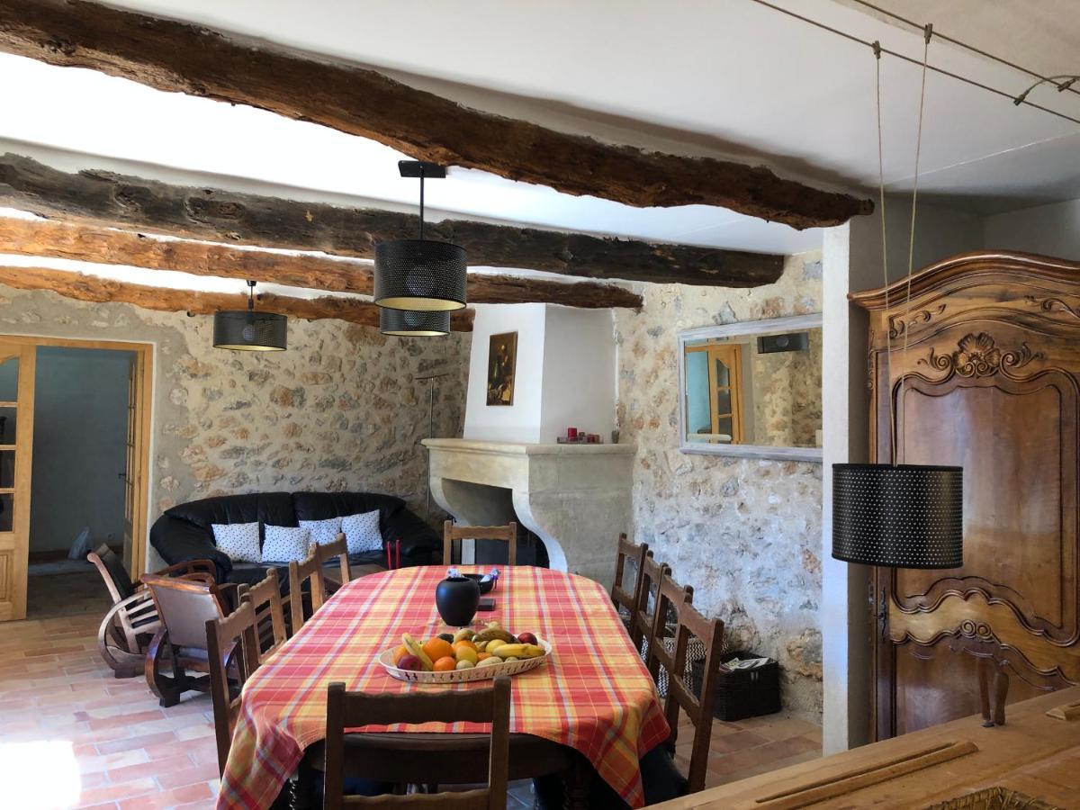 Font Nouvelle Maison De Charme Drome Provencale, 6 Ou 10 Personnes Avec Piscine Plaisians Εξωτερικό φωτογραφία